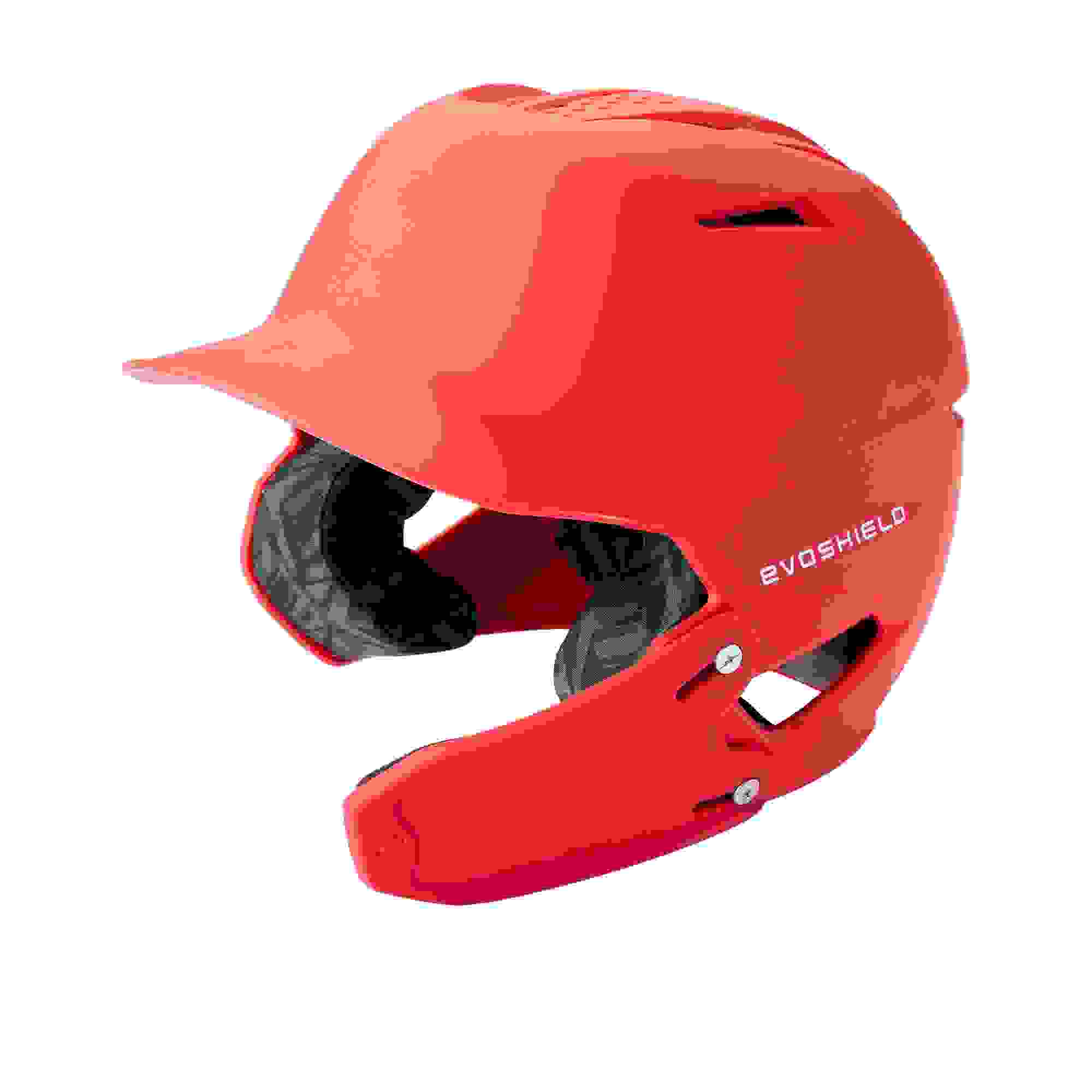 EvoShield XVT 2.0 Matte Red Batting Helmet w/ Faceshield